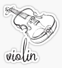 Violin Sticker