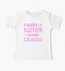 Fabulous 13th Birthday Baby Tee