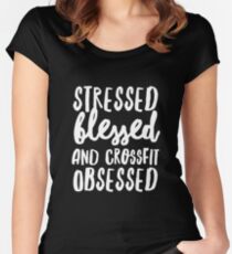 Crossfit Obsessed Women's Fitted Scoop T-Shirt