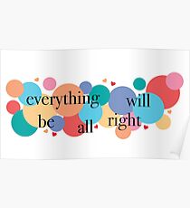 Alles wird gut / Falsettos Dots Poster