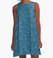 Math Lessons (Teal) A-Line Dress