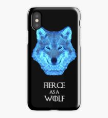 Fierce as a Wolf iPhone Case