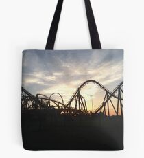 Roller Coaster Tote Bag