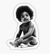 Ready to Die Notorious BIG replica baby print Sticker