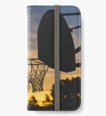 Basketball Hoop Silhouette iPhone Wallet/Case/Skin
