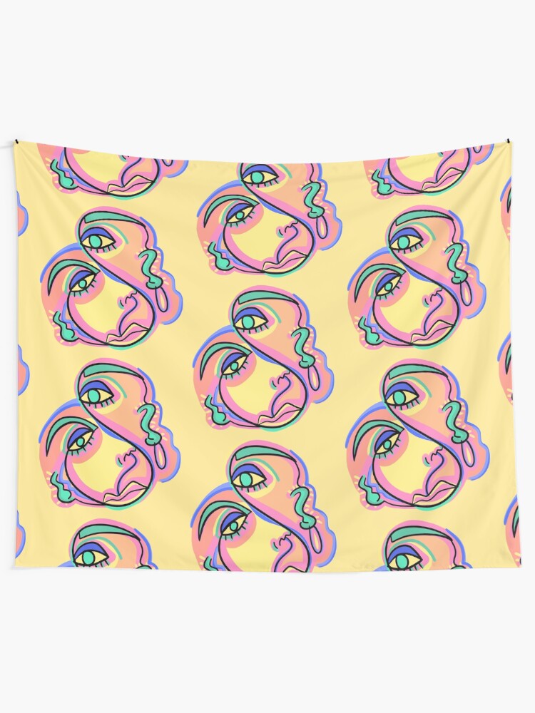 Alternate view of SNAKE Tapestry