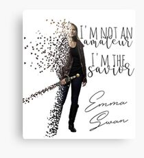 OUAT Emma Swan Metal Print