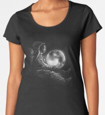 Mond spielen Frauen Premium T-Shirts
