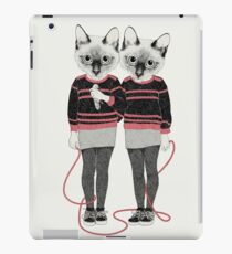 Vinilo o funda para iPad Gemelos siameses