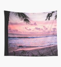 Palmenstrand Wandbehang
