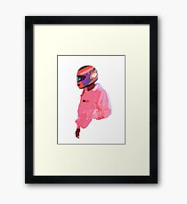 Frank Nascar Framed Print