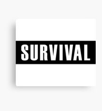 survival Canvas Print