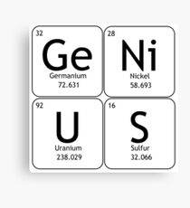 GeNiUS Canvas Print