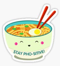 stay pho-sitive! Sticker