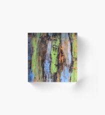 on earth - Textures II by MW Art Marion Waschk Acrylblock