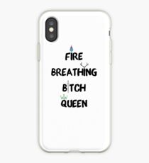 Throne of Glass: "Fire-Breathing B*tch-Queen" iPhone Case