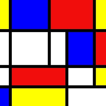 Artwork thumbnail, Red,blue yellow and white by Tjb62