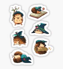Magic hedgehogs Sticker