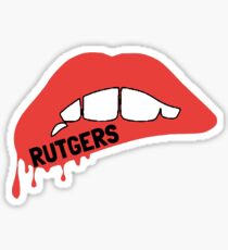 Rutgers Lippen Sticker