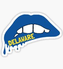 Delaware Lips Sticker