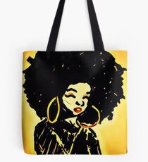 Afro mit den Reifen Tasche