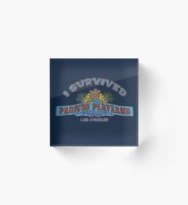 Pacific Playland (Zombieland) Acrylic Block