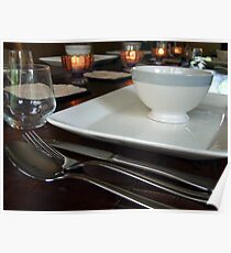 Photograph Lunch Dinner Poster