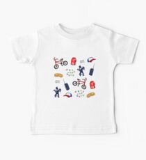 Camiseta para bebés Patrones extraños