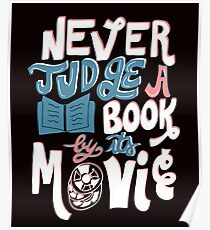 Never Judge a Book By Its Movie Funny Poster