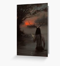 Dusk Greeting Card