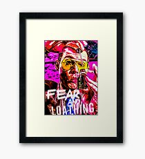 fear and loathing in las vegas print Framed Print