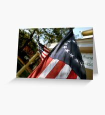 america Greeting Card