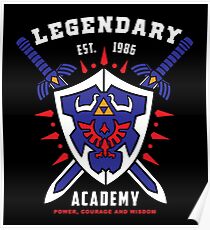 Legendary Academy - Zelda Poster