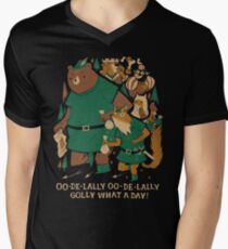 oo-de-lally T-Shirt mit V-Ausschnitt für Männer