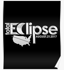 Total Solar Eclipse North American Path Of Totality 2017 Poster