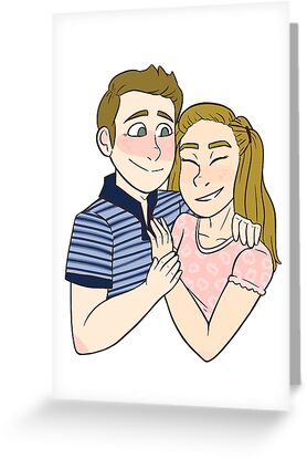 Only Us Greeting Card By 2snac Redbubble