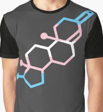 Testosterone Chemical Bond Graphic T-Shirt