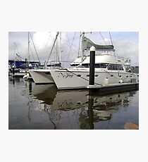 Twin-Hulled Cruiser Photographic Print