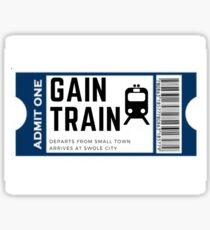 Gain Train Sticker
