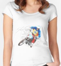 Jim Pomeroy Tribute Women's Fitted Scoop T-Shirt