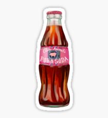 Schweinefleisch-Soda des Glastieres Sticker
