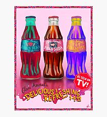 Schweinefleisch-Soda des Glastieres Fotodruck