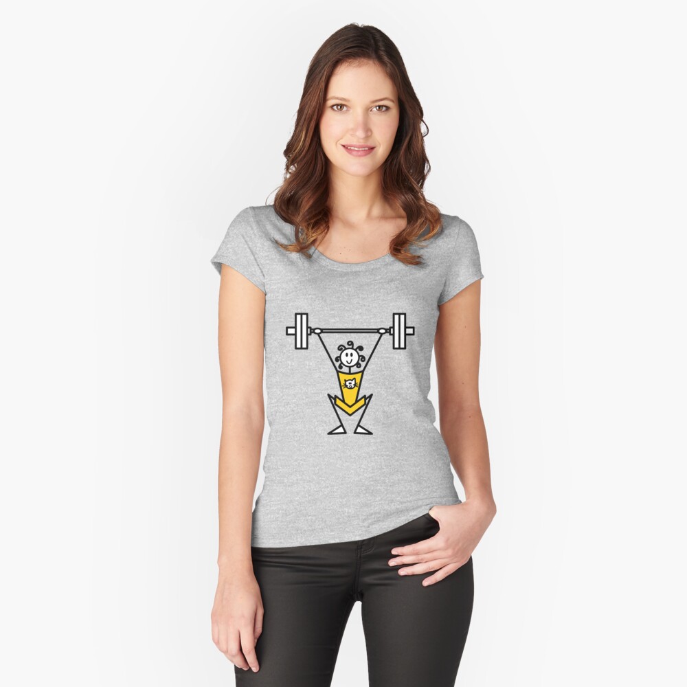 The Lifting Place - Snatch Fitted Scoop T-Shirt