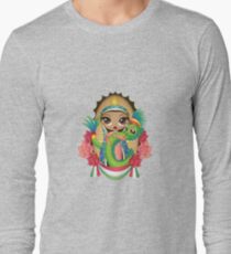 Quetzalcoatl n' Guadalupe Long Sleeve T-Shirt