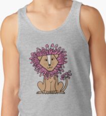 Pink Lion Men's Tank Top