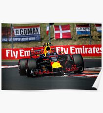 Formel 1 Ungarn 2017 Poster