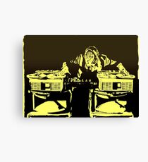 Hey Mr DJ Canvas Print