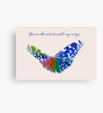 Wind Beneath my Wings . . . Canvas Print