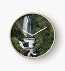 Waterfall and River Clock