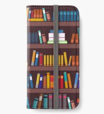 Buchmuster iPhone Flip-Case/Hülle/Klebefolie